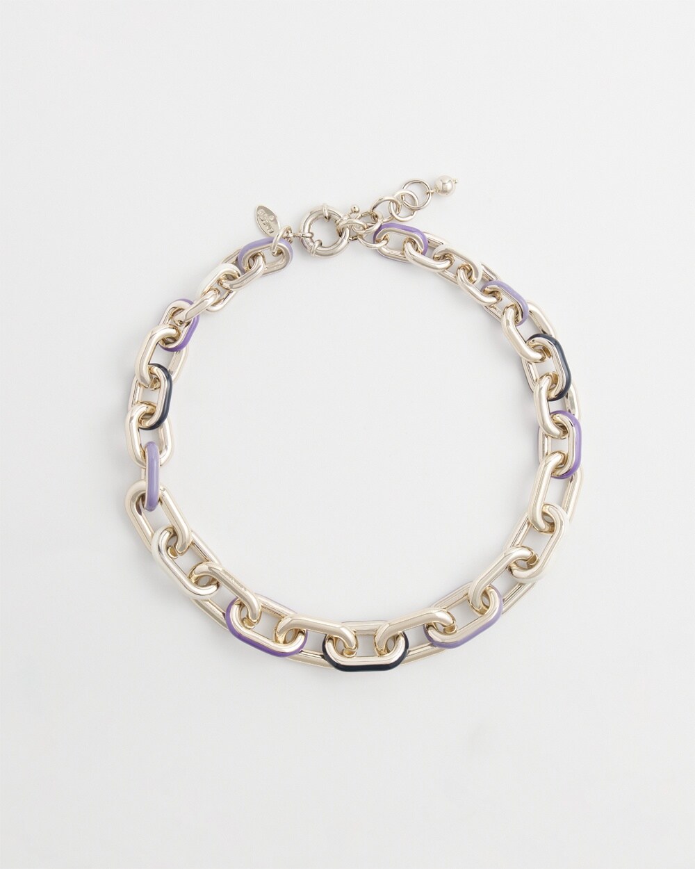 Chain Link Bib Necklace