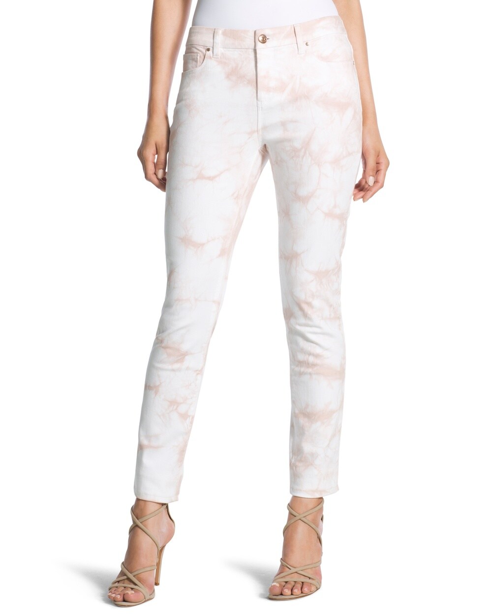 Tie-Dye Ankle Jeans - Chico's