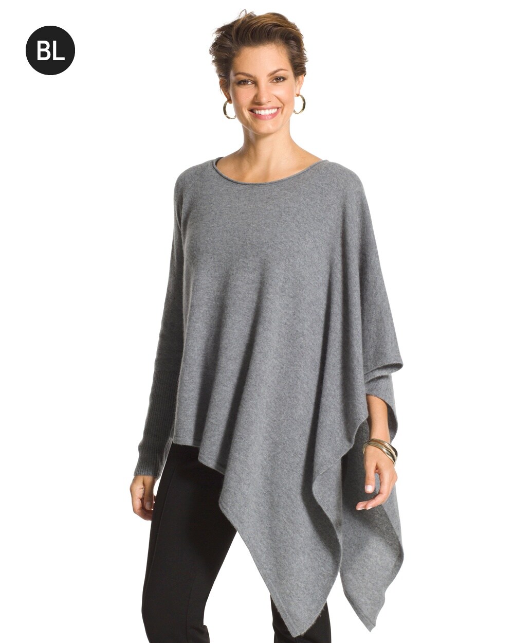 Asymmetrical Cashmere Sweater - Chico's