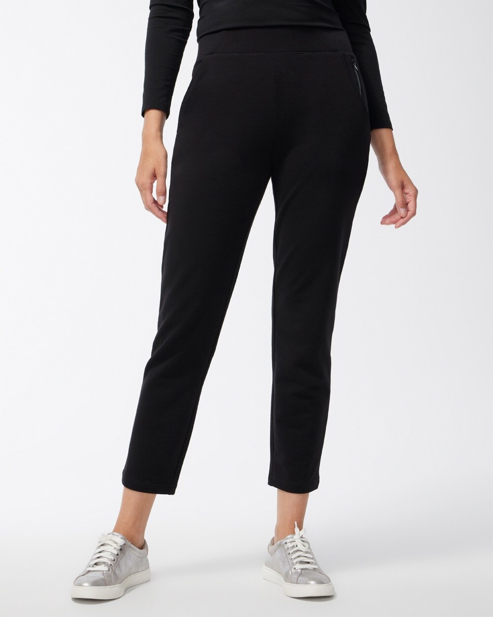 Zenergy&#174; French Terry Ankle Pants
